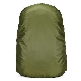 Waterproof Backpack Rain Cover Upgraded Triple Waterproofing With Adjustable Anti Slip Buckle Strap; Wear-Resisting And Durable; For Outdoor; Hik (Color: Green, size: M)